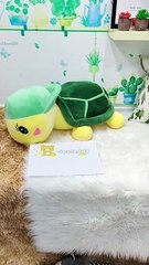Rùa Bông Xanh Đội Nón - https://gauteddy.vn/ Shop Gấu Bông Cao Cấp Tại TPHCM