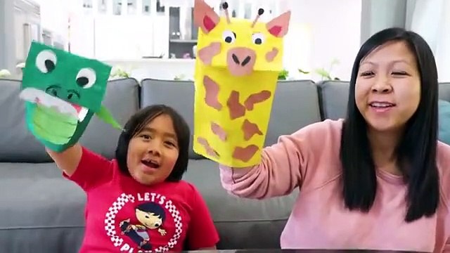 How to Make Animal Puppets from Paper Lunch bags DIY