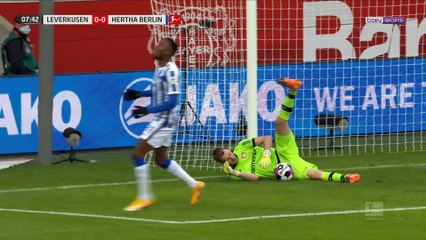 Bundesliga : Le Bayer Leverkusen rate le coche contre le Hertha Berlin