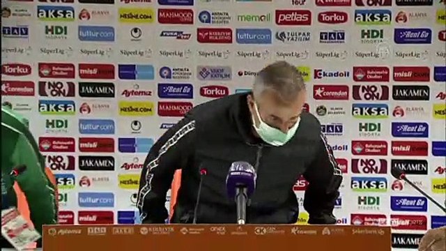 ANTALYA - Aytemiz Alanyaspor - İttifak Holding Konyaspor maçının ardından