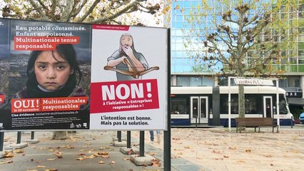 Swiss voters reject proposals to increase liability for big companies