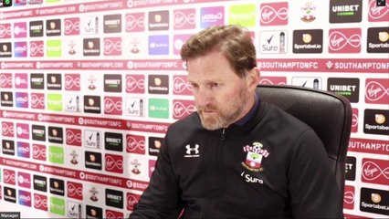 Ralph Hasenhüttl stunned by Utd defeat