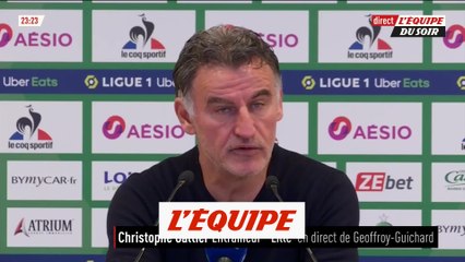 Galtier : «Une erreur d'arbitrage manifeste» - Foot - L1 - Lille