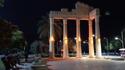 MERSİN - Doğu Akdeniz'de sokağa çıkma kısıtlamasına uyuluyor