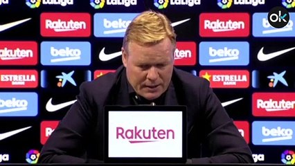 Koeman: "¿La dedicatoria a Maradona? Ha sido un gran gesto de Messi"