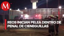 Riña en penal de Cieneguillas, Zacatecas, deja siete heridos