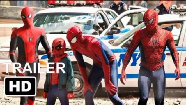 Spider-Man 3: Into Spider-Verse Teaser Trailer (2021) Tobey Maguire, Tom Holland, Andrew Concept