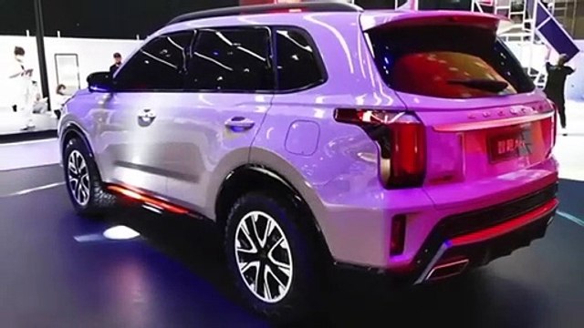 New Kia Sportage 2022 China Present's __First Look__ New Exterior Kia Sorento style