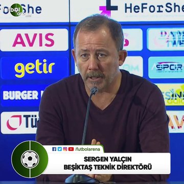 Sergen Yalçın: Hakem inanılmaz kötü maç yönetti