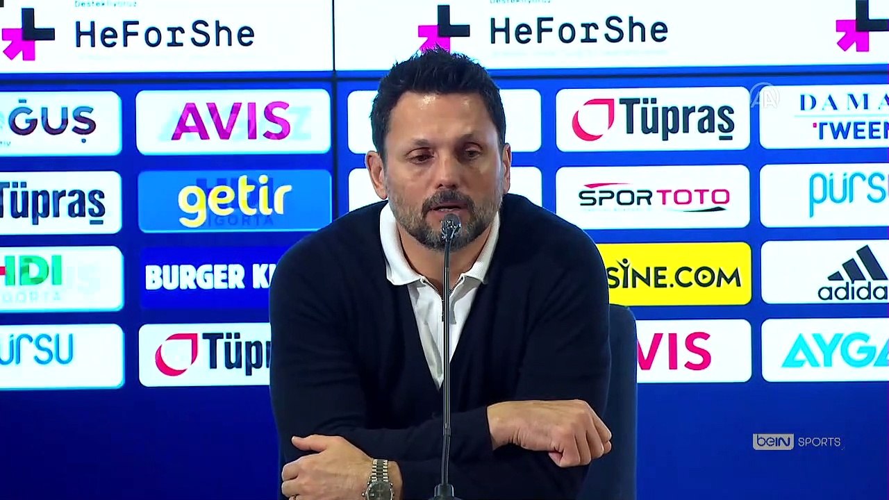 İSTANBUL - Derbi maçın ardından - Fenerbahçe Teknik Direktörü Erol Bulut