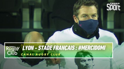 Lyon - Stade Français : un match placé sous le signe de l'émotion