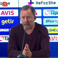 Sergen Yalçın: "İnanılmaz kötü bir hakem, inanılmaz!"