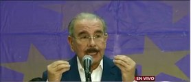 Danilo Medina se expresa por los apresamientos de ex funcionarios