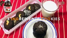 Quick 3 Ingredients Nutella Cookies