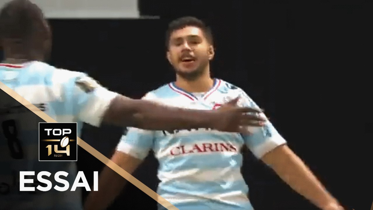 TOP 14 - Essai de Donovan TAOFIFENUA (R92) - Racing 92 - Bayonne - J10 - Saison 2020/2021