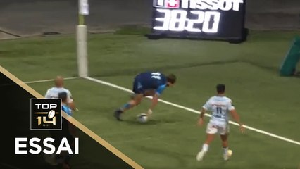 TOP 14 - Essai d'Arthur DUHAU (AB) - Racing 92 - Bayonne - J10 - Saison 2020/2021