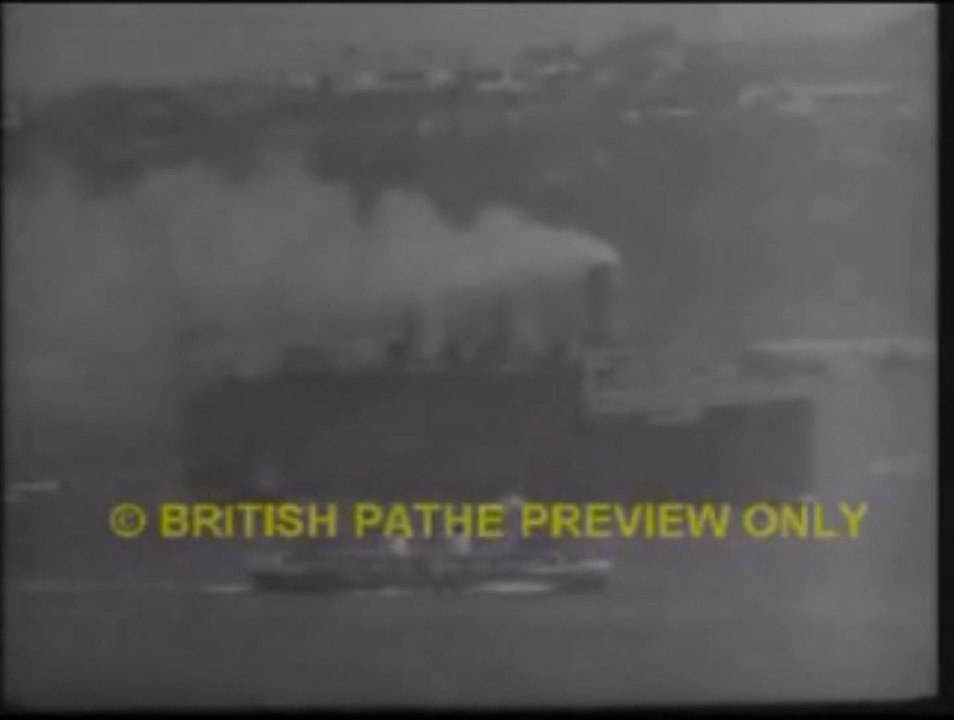 Queen Mary in WW2 the Gray Ghost in HD