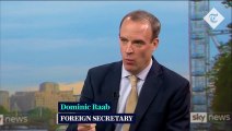 'We've got to be able to control our waters' - Dominic Raab on 'outstanding' Brexit issues