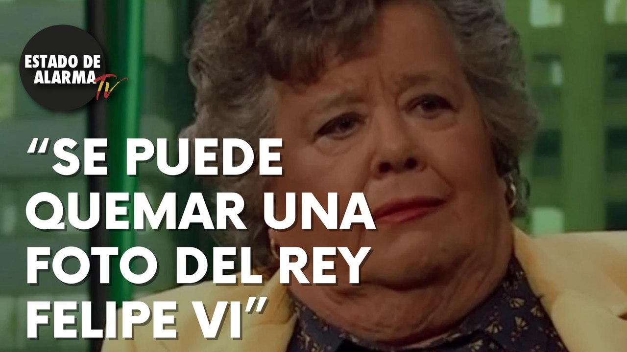 ESCANDALOSAS DECLARACIONES de la sectaria Almeida, la bandera de España es un trapo que se puede quemar