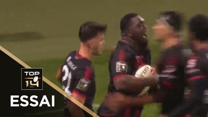 TOP 14 - Essai de Demba BAMBA (LOU) - Lyon - Paris - J10 - Saison 2020/2021