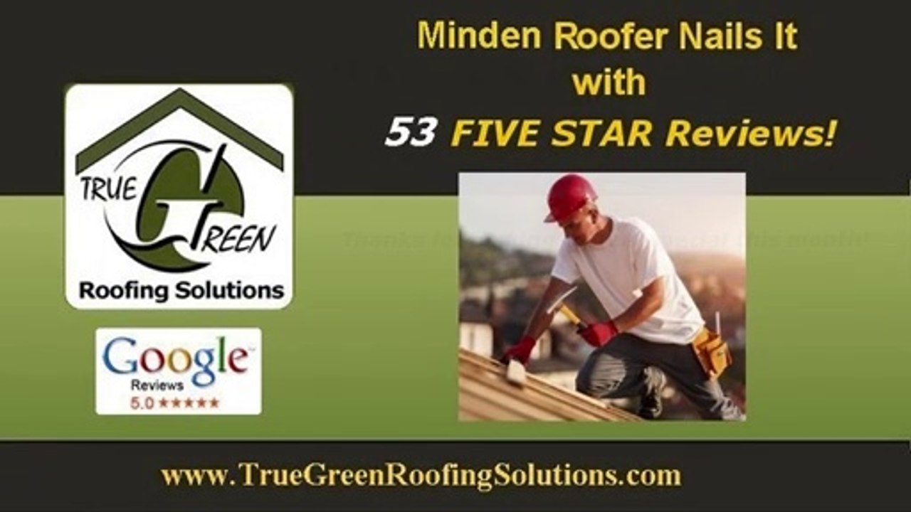 Minden Roofer NAILS IT with 53 FIVE STAR REVIEWS New Metal Roof