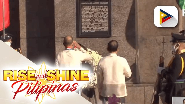 Wreath laying sa Bonifacio Monument sa Caloocan, nagsimula na