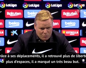 11e j. - Koeman : "Griezmann se sent plus libéré"
