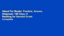 About For Books  Practice, Assess, Diagnose: 180 Days of Reading for Second Grade Complete