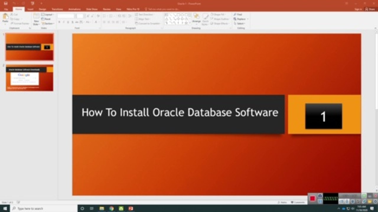 How To Install Oracle Database Software