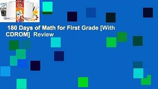 180 Days of Math for First Grade [With CDROM]  Review