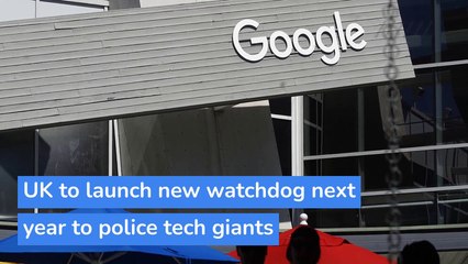 UK to launch new watchdog next year to police tech giants, and other top stories in technology from November 30, 2020.