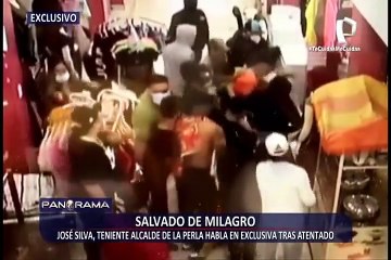 ¡Exclusivo! Habla José Silva, teniente alcalde de La Perla tras ser atacado por sicarios