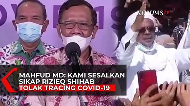 Mahfud MD: Kami Sesalkan Sikap Habib Rizieq Shihab