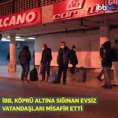 İBB, evsizleri otele yerleştirdi