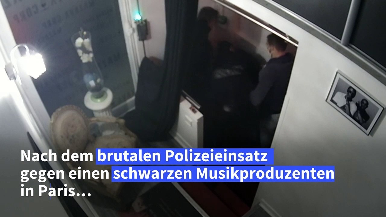 Vier polizisten nach gewalt gegen schwarzen in paris beschuldigt