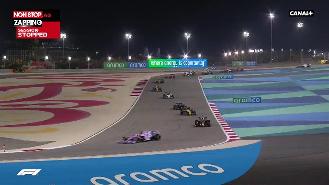 F1 : Romain Grosjean miraculé après un terrible accident qui a détruit sa monoplace en feu (vidéo)