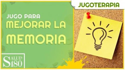 Jugo para mejorar la memoria | Salud180