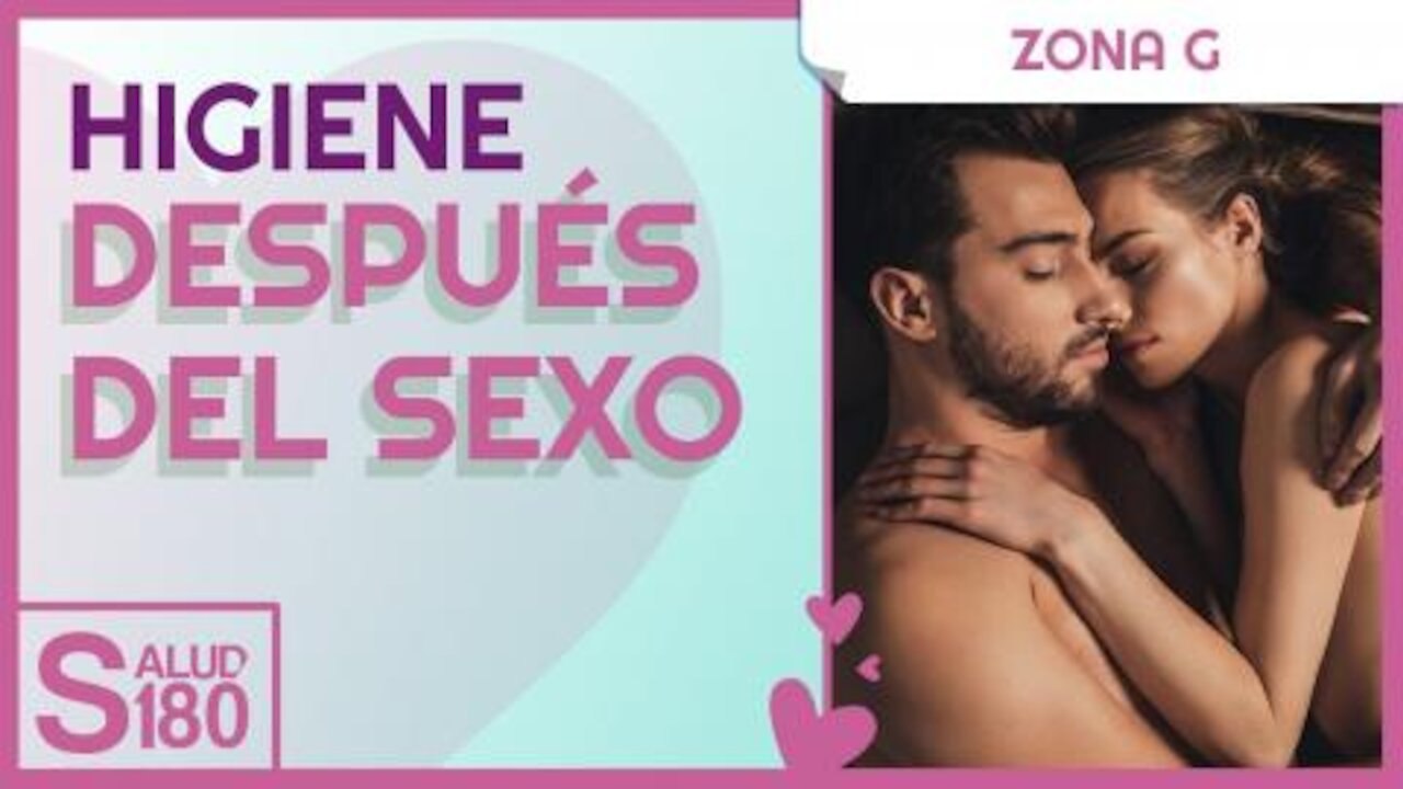 Higiene después de tener relaciones sexuales