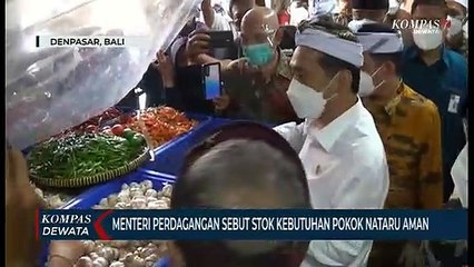 Download Video: Kunjungan Kerja Menteri Perdagangan Cek Stok kebutuhan Pokok