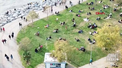 Sahiller doldu taştı | Video