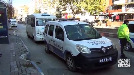 Koronalı şoför dolmuş sürerken yakalandı | Video