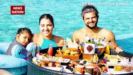 Suresh Raina ने परिवार के साथ मालदीव में मनाया बर्थडे