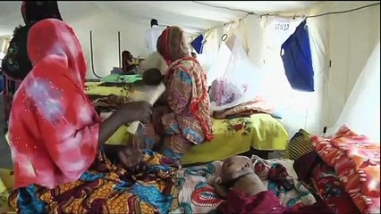 Milhões de crianças com fome extrema