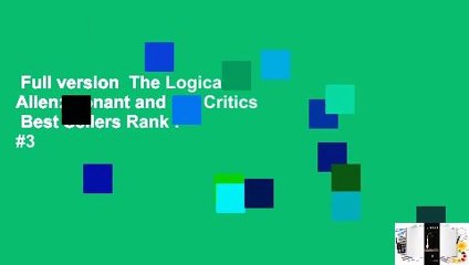 Full version  The Logical Alien: Conant and His Critics  Best Sellers Rank : #3