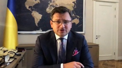 Ukrayna Dışişleri Bakanı Kuleba, Kırım ve Donbas'taki durumu AA'ya değerlendirdi - KİEV