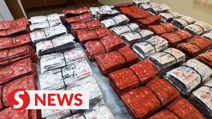 Download Video: Man nabbed, over RM800k worth of drugs and vehicles seized in JB bust