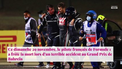 Romain Grosjean : Sa femme Marion Jollès réagit après son grave accident