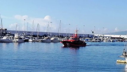 Llega una patera a Santa Cruz de Tenerife