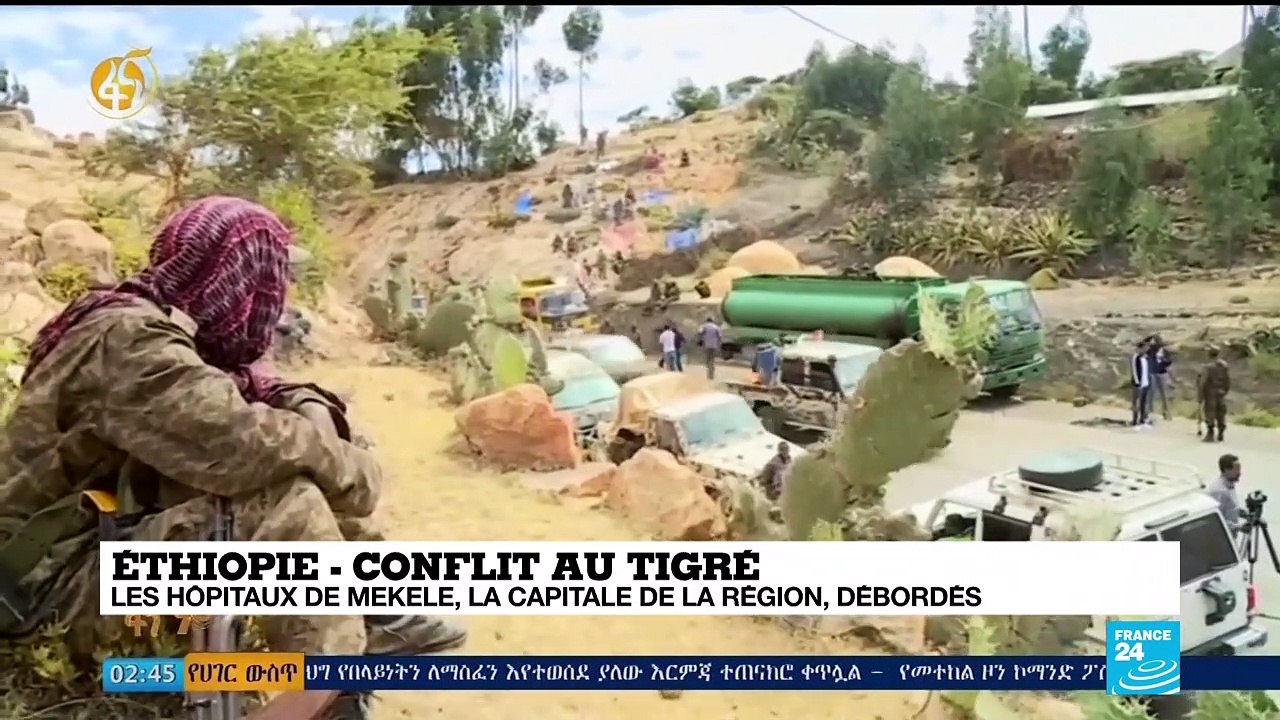 Conflit au Tigré en Éthiopie : les hôpitaux de Mekele, la capitale du Tigré, débordés