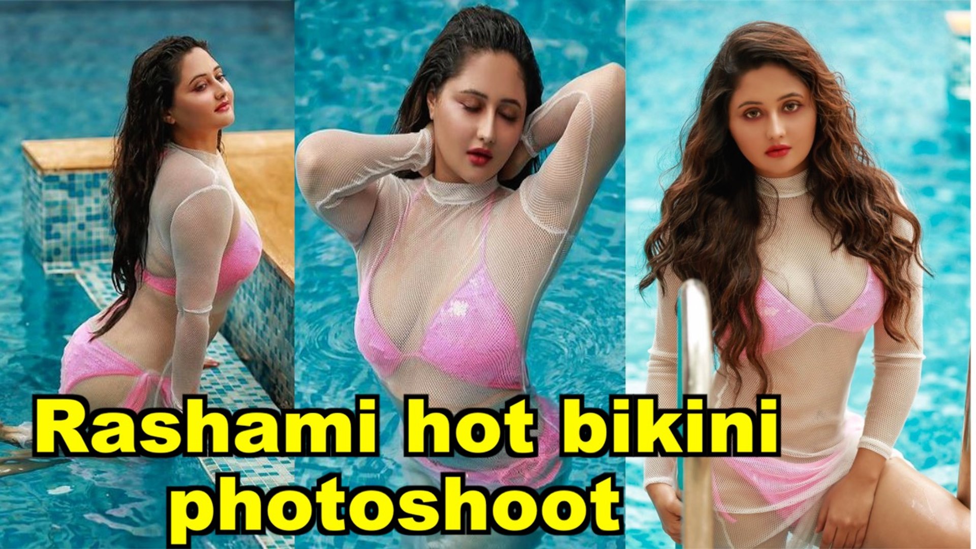 Rashami Desai sizzles in hot pink bikini photoshoot - video Dailymotion